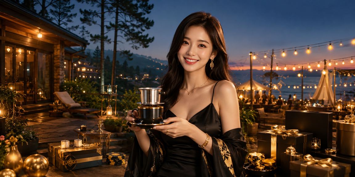 Không gian cà phê Đà Lạt với người dùng trải nghiệm casino trực tuyến