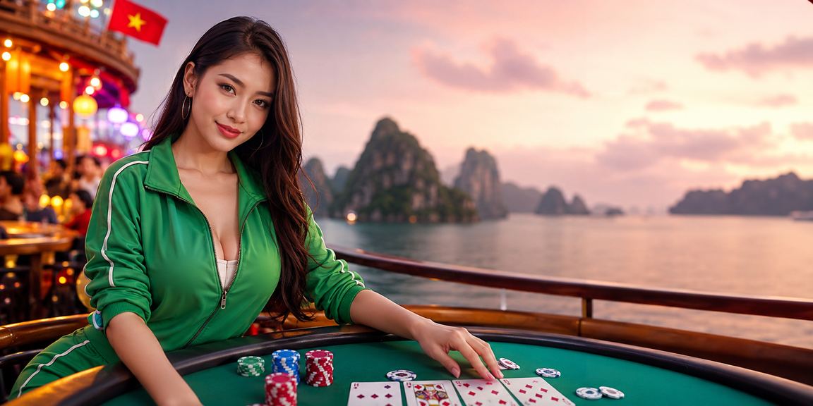 Cảnh người chơi trải nghiệm slot và jackpot trực tuyến trong không khí Việt Nam